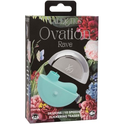 CALIFORNIA EXOTICS - OVATION ESTIMULADOR RAVE AQUA GREEN - D-239260 - Dona Pimenta