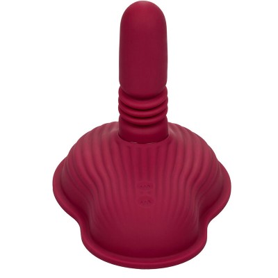 CALIFORNIA EXOTICS - RIDER MASSAGER DUPLO MOTOR CONTROLE REMOTO VERMELHO - D-239391 - Dona Pimenta