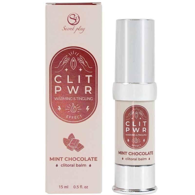 SECRET PLAY - CLIT PWR CLITORIS BLSAMO HORTEL CHOCOLATE - D-239383 - Dona Pimenta