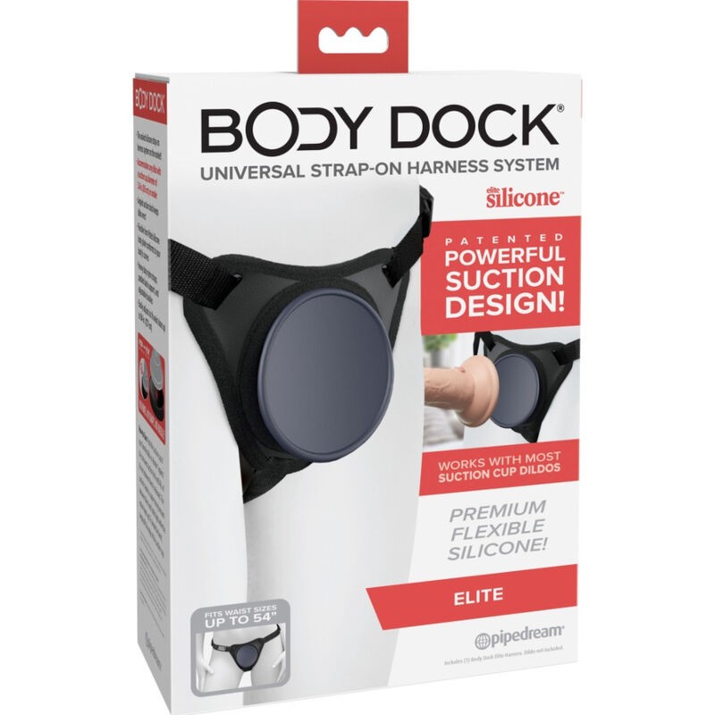 ARNÊS PIPEDREAM - BODY DOCK ELITE - D-235918 - Dona Pimenta