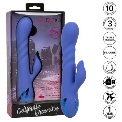 CALIFORNIA EXOTICS - LA LOVE VIBRADOR & SUCKER BLUE POR CALIFORNIA DREAMING - D-239403 - Dona Pimenta