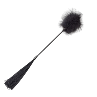 SECRET PLAY - DUSTER + CHICOTE PRETO - D-239385 - Dona Pimenta