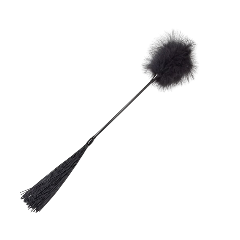 SECRET PLAY - DUSTER + CHICOTE PRETO - D-239385 - Dona Pimenta