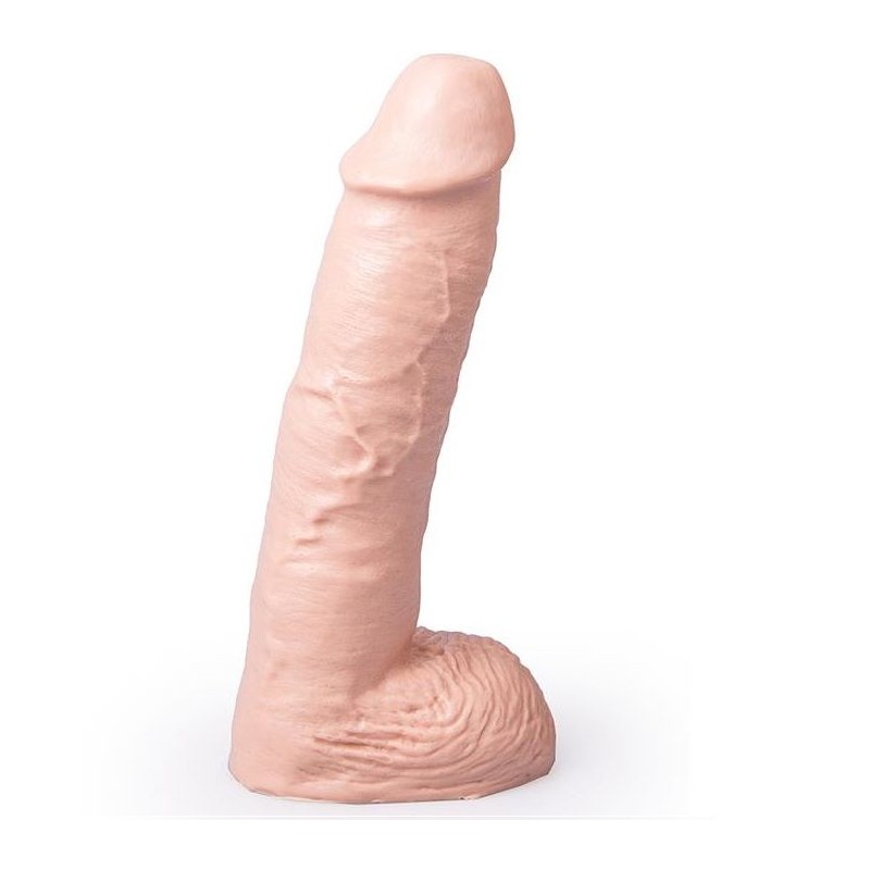 HUNG SYSTEM - DILDO REALÍSTICO COR NATURAL MICKEY 24 CM - D-223105 - Dona Pimenta