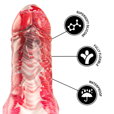 EPIC - HELIOS DILDO COM TESTÍCULOS CALOR E ÊXTASE - D-239466 - Dona Pimenta