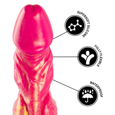 EPIC - CERBERUS DILDO FOGO MITOLÓGICO - D-239470 - Dona Pimenta