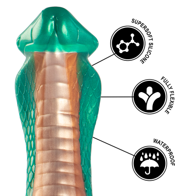 EPIC - PYTHON DILDO COBRA VERDE - D-239475 - Dona Pimenta