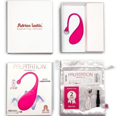 ADRIEN LASTIC - OVO VIBRANTE PALPITAÇÃO ROSA - APLICATIVO GRATUITO - D-237041 - Dona Pimenta