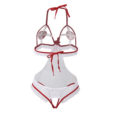 SUBBLIME - FANTASIA DE ENFERMEIRA SEXY CROTCHLESS S/M - D-239282 - Dona Pimenta