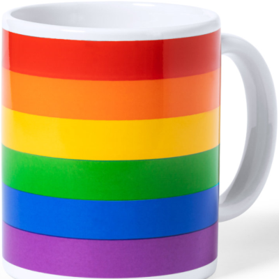 ORGULHO - TAÇA BANDEIRA LGBT EM CAIXA INDIVIDUAL KRAFT /pt/pt/pt/pt/ - D-235563 - Dona Pimenta