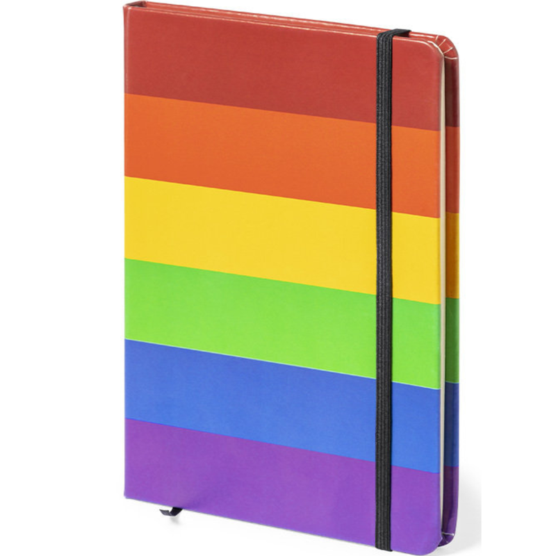 ORGULHO - BANDEIRA LGBT CADERNO 15 x 21 - D-235565 - Dona Pimenta