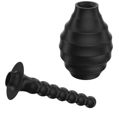 MR PLAY - PLUGUE ANAL DE CONTROLE REMOTO VIBRADOR PODEROSO PRETO - D-238784 - Dona Pimenta