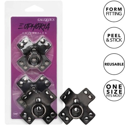 CALIFORNIA EXOTICS - EUPHORIA O-RING PRETO - D-239244 - Dona Pimenta