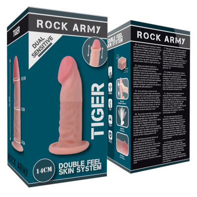 ROCKARMY - DUAL DENSITY TIGER 14CM - D-223361 - Dona Pimenta