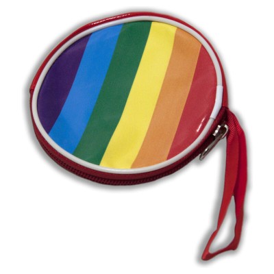 ORGULHO - BOLSA REDONDO DE BANDEIRA LGBT - D-231736 - Dona Pimenta