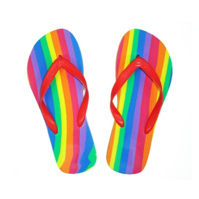 ORGULHO - BANDEIRA LGBT FLIP FLOPS 38-39 EUR - D-231741 - Dona Pimenta