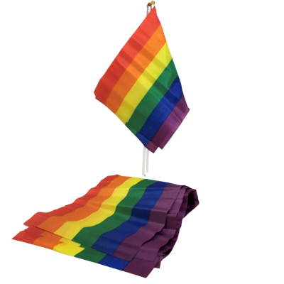 ORGULHO - BANDEIRA PEQUENA BANDEIRA LGBT - D-235522 - Dona Pimenta