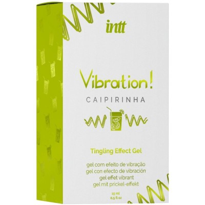 INTT - PODEROSO ESTIMULANTE ÍNTIMO CAIPIRINHA GEL VIBRADOR LÍQUIDO 15 ML - D-239732 - Dona Pimenta