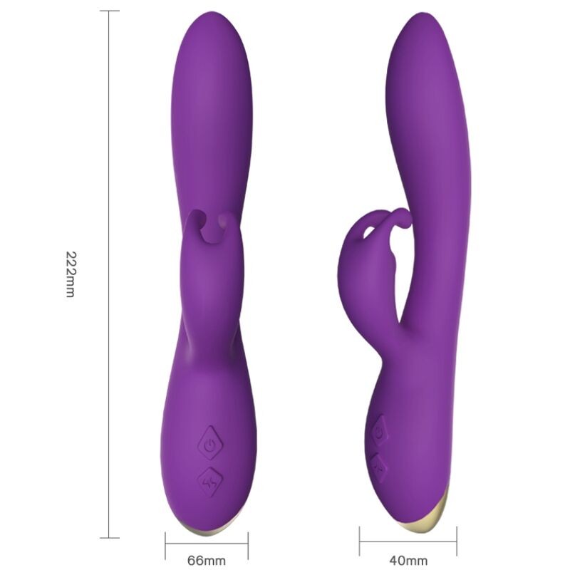 ARMONY - BONNIE VIBRADOR COELHO ROXO - D-237904 - Dona Pimenta