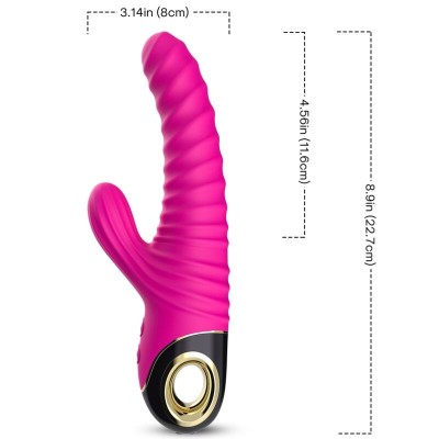 ARMONY - VIBRADOR ETERNITY SILICONE FÚCSIA - D-237925 - Dona Pimenta