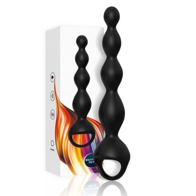 ARMONY - PLUG ANAL DE DEDO VIBRADOR PRETO - D-238049 - Dona Pimenta