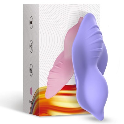 ARMONY - WHISPER WEARABLE CALÇAS VIBRADOR DE CONTROLE REMOTO ROXO - D-237995 - Dona Pimenta