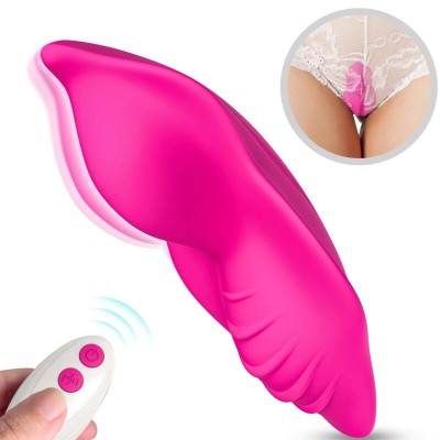 ARMONY - WHISPER WEARABLE CALÇAS VIBRADOR DE CONTROLE REMOTO FÚCSIA - D-237996 - Dona Pimenta