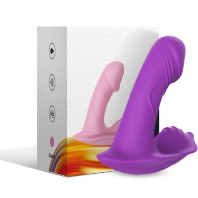 ARMONY - VIBRADOR DE APITO CONTROLE REMOTO INTRODUZÍVEL ROXO - D-237998 - Dona Pimenta