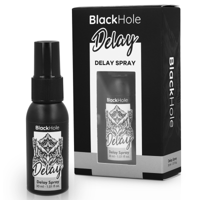 BLACK HOLE - DELAY SPRAY À BASE DE ÁGUA 30 ML - D-239845 - Dona Pimenta