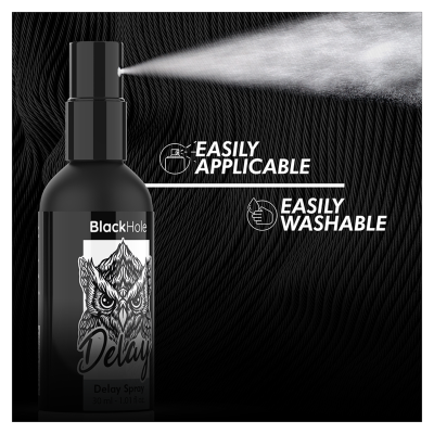 BLACK HOLE - DELAY SPRAY À BASE DE ÁGUA 30 ML - D-239845 - Dona Pimenta