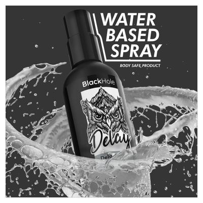 BLACK HOLE - DELAY SPRAY À BASE DE ÁGUA 30 ML - D-239845 - Dona Pimenta