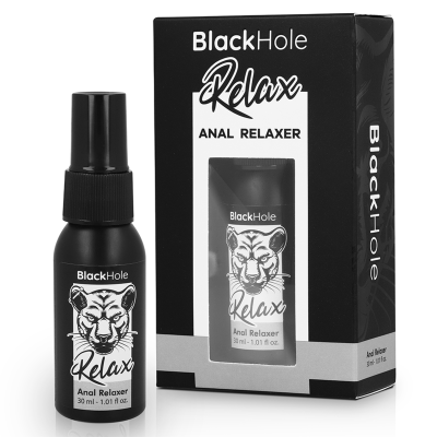 BLACK HOLE - ANAL RELAXER SPRAY À BASE DE ÁGUA 30 ML - D-239846 - Dona Pimenta