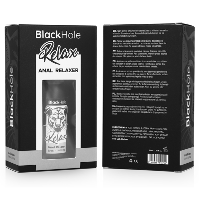 BLACK HOLE - ANAL RELAXER SPRAY À BASE DE ÁGUA 30 ML - D-239846 - Dona Pimenta