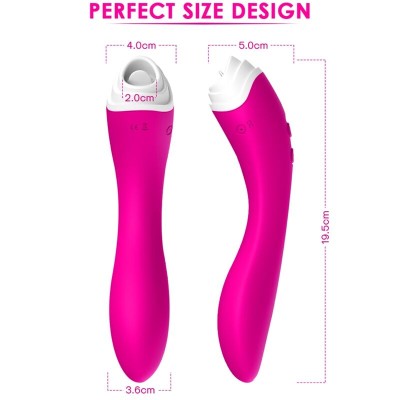 ARMONY - FAIRYLAND LAMINDO CLITOR VIBRANTE E VIBRADOR FUCISA - D-237956 - Dona Pimenta