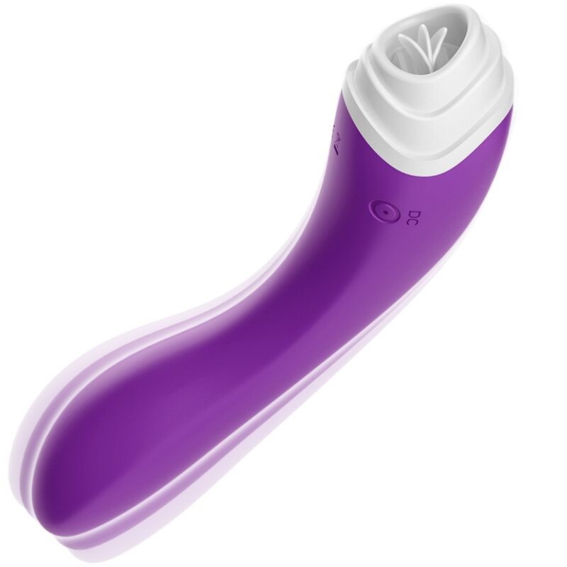 ARMONY - FAIRYLAND LAMINDO CLITOR VIBRANTE E VIBRADOR ROXO - D-237957 - Dona Pimenta