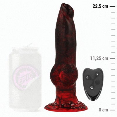 EPIC - PROMETHEUS DILDO TITAN EM CHAMAS DE CONTROLE REMOTO - D-239486 - Dona Pimenta