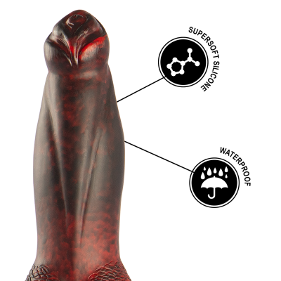 EPIC - PROMETHEUS DILDO TITAN EM CHAMAS DE CONTROLE REMOTO - D-239486 - Dona Pimenta