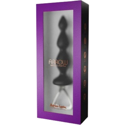 ADRIEN LASTIC - ESTIMULADOR ANAL ARROW PRETO - D-239788 - Dona Pimenta