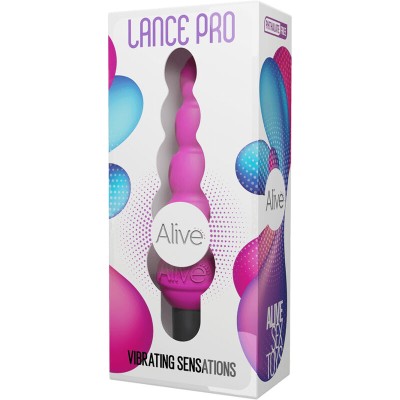 ALIVE - ESTIMULADOR ANAL LANCE PRO ROSA - D-239796 - Dona Pimenta