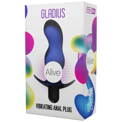 ALIVE - PLUG VIBRADOR ANAL GLADIUS - D-239799 - Dona Pimenta