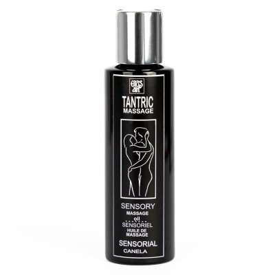 EROS-ART  ACEITE MASAJE TANTRICO NATURAL Y AFRODISÍACO CANELA 100ML - D-209283 - Dona Pimenta