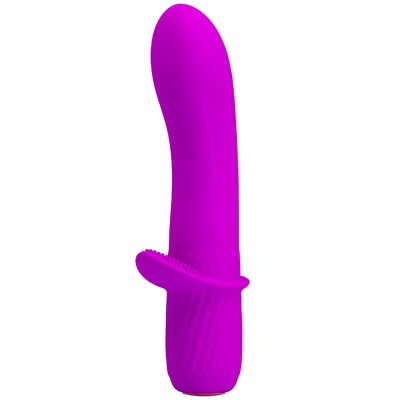 PRETTY LOVE - VIBRADOR RECARREGVEL TROY ROXO - D-237362 - Dona Pimenta