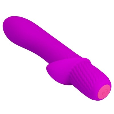 PRETTY LOVE - VIBRADOR RECARREGVEL TROY ROXO - D-237362 - Dona Pimenta