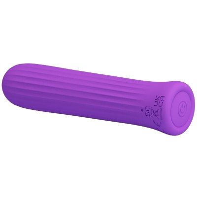 PRETTY LOVE - VIBRADOR ESTIMULADOR BLANCHE LILAC - D-237410 - Dona Pimenta