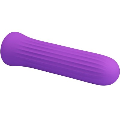 PRETTY LOVE - VIBRADOR ESTIMULADOR BLANCHE LILAC - D-237410 - Dona Pimenta