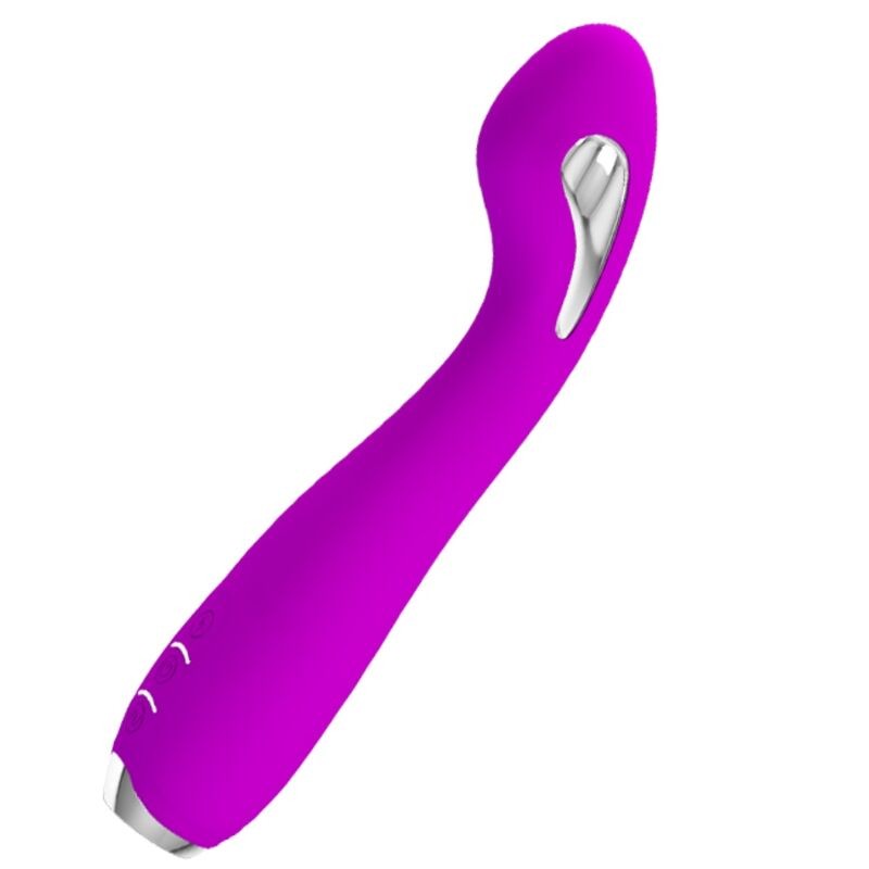 PRETTY LOVE - VIBRADOR DE ELETROCHOQUE RECARREGVEL HECTOR - ROXO IMPERMEVEL - D-237380 - Dona Pimenta