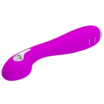 PRETTY LOVE - VIBRADOR DE ELETROCHOQUE RECARREGVEL HECTOR - ROXO IMPERMEVEL - D-237380 - Dona Pimenta