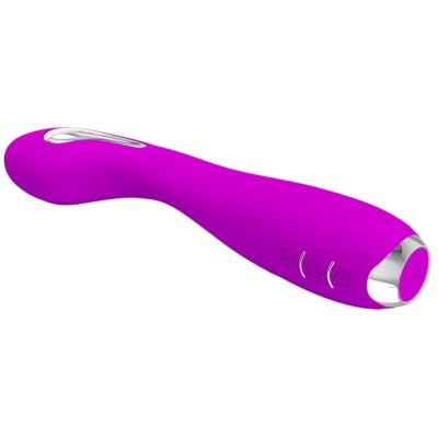 PRETTY LOVE - VIBRADOR DE ELETROCHOQUE RECARREGVEL HECTOR - ROXO IMPERMEVEL - D-237380 - Dona Pimenta