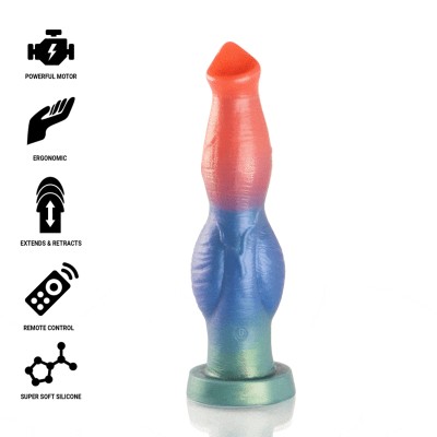 EPIC - ARION DILDO SYMPHONY OF PLEASURE CONTROLE REMOTO RECARREGÁVEL - D-239487 - Dona Pimenta