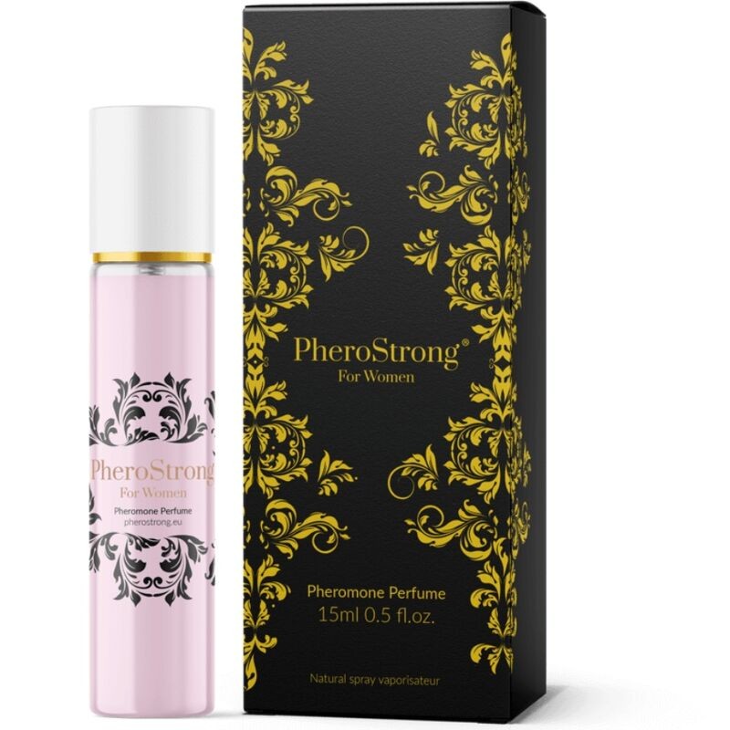 PHEROSTRONG - PERFUME DE FEROMÔNIOS PARA MULHER 15 ML - D-240018 - Dona Pimenta